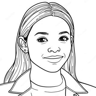 Olivia Rodrigo Coloring Page 2381-1946