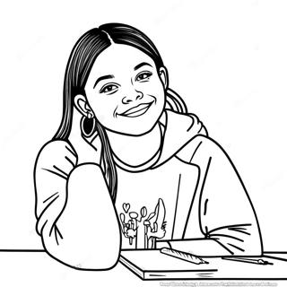 Olivia Rodrigo Coloring Page 2381-1947