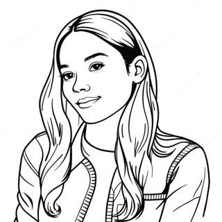 Olivia Rodrigo Coloring Page 2381-1948