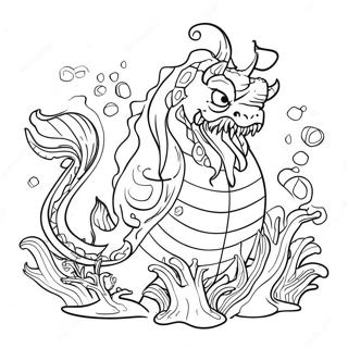 Sea Beast Coloring Page 23833-21975