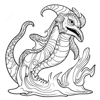 Sea Beast Coloring Page 23833-21976