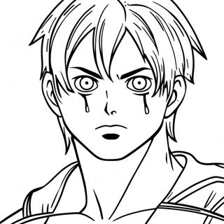 Eren Yeager In Titan Form Coloring Page 23884-22019