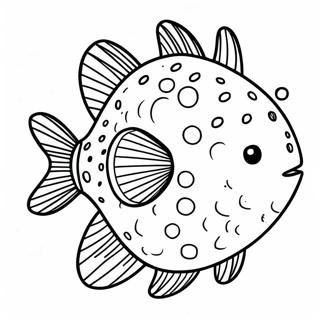 Puffer Fish Coloring Page 23903-22031