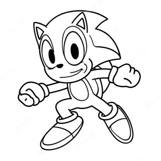 Sonic Spiderman Coloring Page 23933-22054