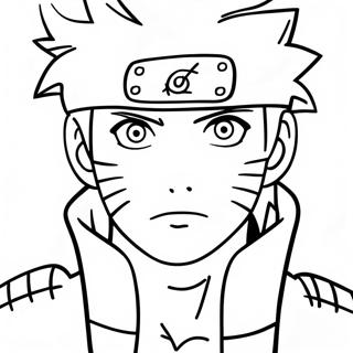 Naruto Shippuden Coloring Page 23963-22079