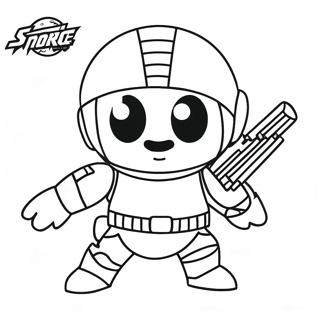 Mini Force Coloring Page 24013-22120