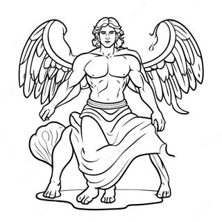 Greek Mythology Coloring Page 2401-1964