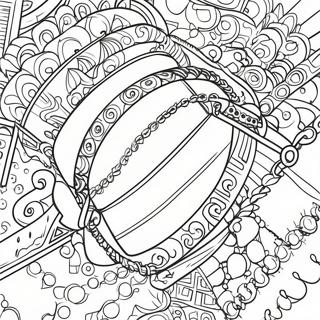 Colorful Bracelet Coloring Page 24063-22160