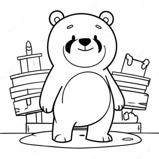 We Bare Bears Coloring Page 24073-22166