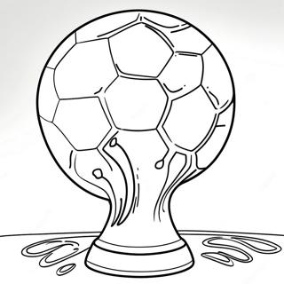 World Cup Soccer Coloring Page 24124-22198