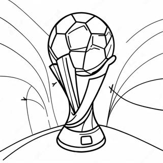 World Cup Soccer Coloring Page 24124-22199