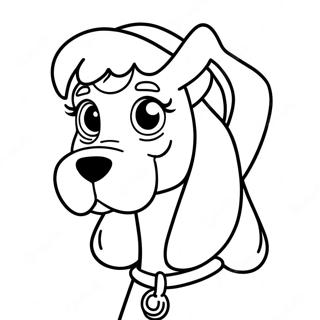 Scooby Doo Daphne Coloring Page 24164-22230