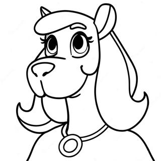 Scooby Doo Daphne Coloring Page 24164-22231