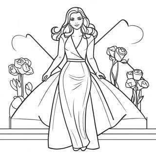 Daphne In Stylish Outfit Coloring Page 24165-22235