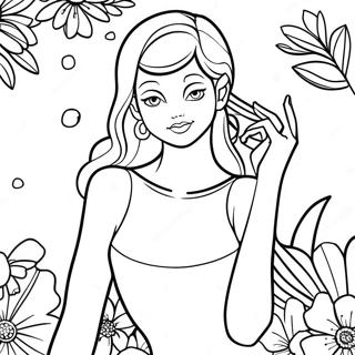 Daphne In Stylish Outfit Coloring Page 24165-22236