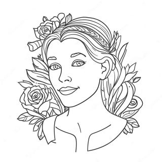 Poetry Coloring Page 24204-22264