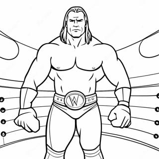 Connect The Dots Wwe Coloring Page 2421-1978