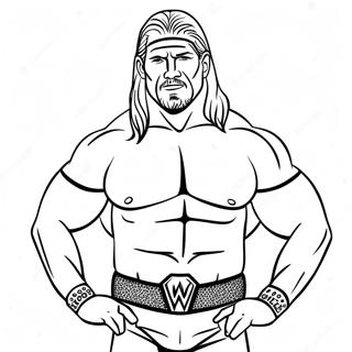 Connect The Dots Wwe Coloring Page 2421-1979