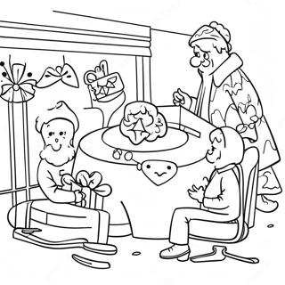 Christmas Vacation Coloring Page 24234-22287