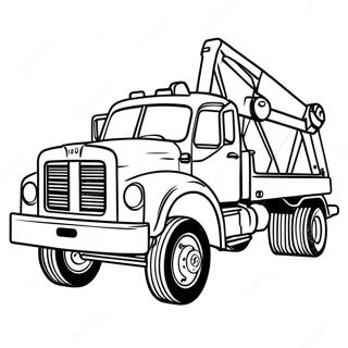 Tow Truck Coloring Page 24274-22320