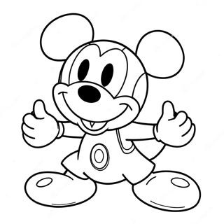 Toodles Mickey Mouse Clubhouse Coloring Pages