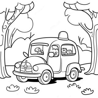 Adventurous Toodles In The Park Coloring Page 24285-22332