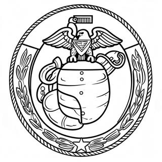 Marine Corps Coloring Page 24294-22335