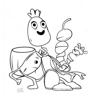 Forky Coloring Page 24314-22350