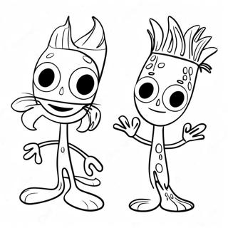 Forky Coloring Page 24314-22351