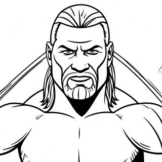 Wwe Coloring Page 24354-22383