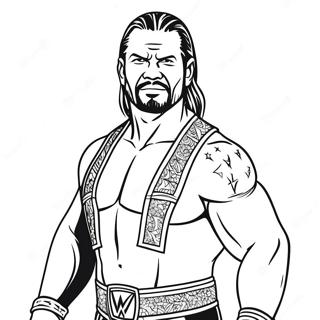 Wwe Coloring Page 24354-22384