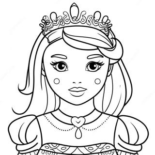 Elegant Roblox Royale High Princess Coloring Page 24365-22395