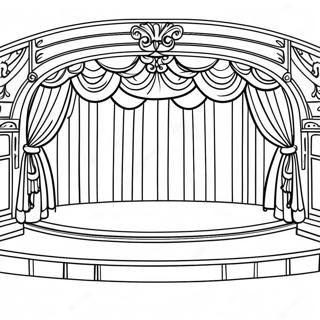 Theater Coloring Pages