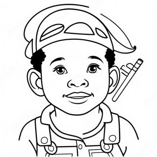 Lil Baby Coloring Pages