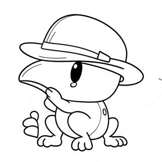 Cappy Transforming Into A Hat Coloring Page 24445-22459