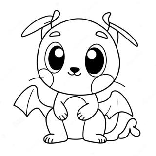 Cute Zero Character Coloring Page 24465-22475