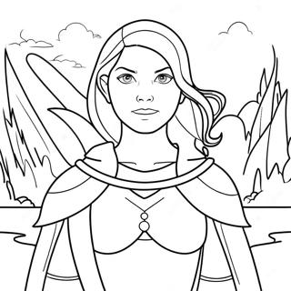 Nimona Coloring Pages