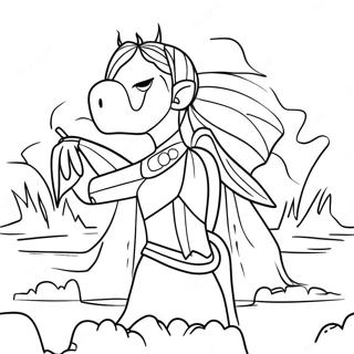 Nimona Coloring Page 24484-22486