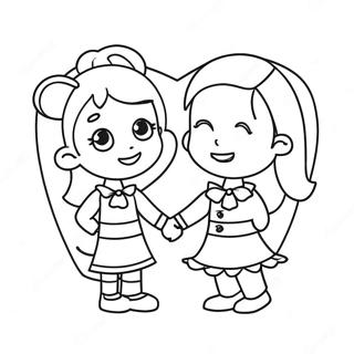 Will You Be My Valentine Coloring Pages