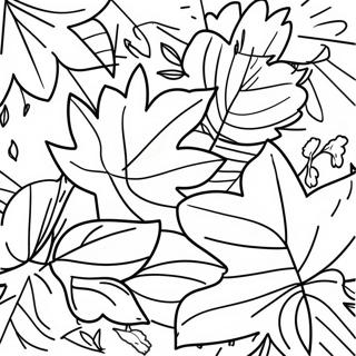 Autumn Leaves Coloring Page 24515-22515