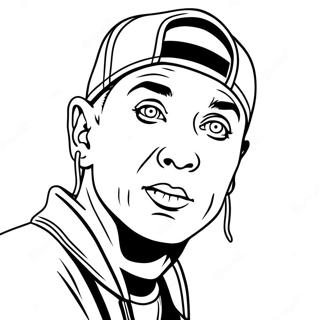 Eminem Coloring Page 24534-22526