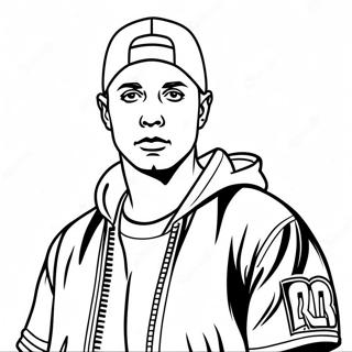 Eminem Coloring Page 24534-22527