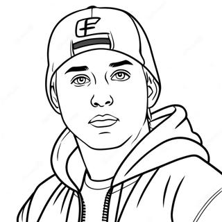 Eminem Coloring Page 24534-22528