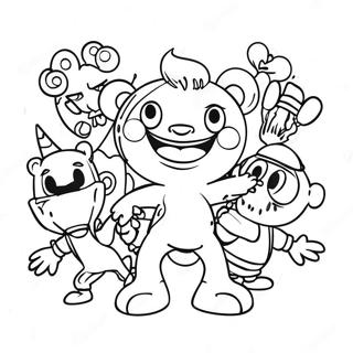 Friday Night Funkin Coloring Page 24574-22558