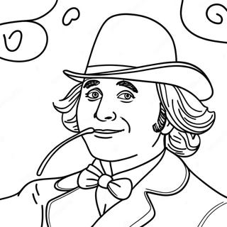 Willy Wonka Coloring Page 2462-2003