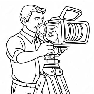 Titan Cameraman Coloring Page 24645-22606