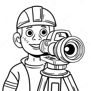 Titan Cameraman Coloring Page 24645-22607