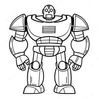 Iron Giant Standing Tall Coloring Page 24706-22658