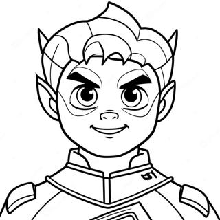 Beast Boy Coloring Page 24755-22695