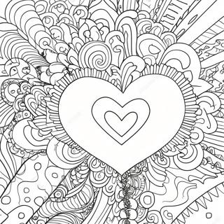 Love Trippy Coloring Page 24785-22718